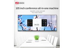 China JCVISION Classroom Interactive Whiteboard 105 Inch Android 11 IR 20 Poitns Touch supplier