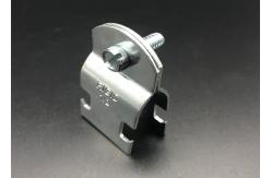 China Electro Galvanized Steel 2 Piece EMT Conduit Clamp Zinc Plated supplier