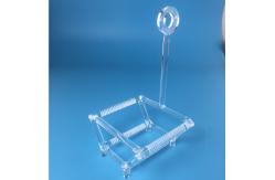 China Custom Large 2.2g/Cm2 Quartz Wafer Boat For Solar supplier