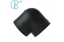 China Customized HDPE Socket Fusion Fittings 90 Degree Elbow PE100 PN16 SDR11 supplier