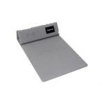 Gifts Pu Leather Folding Rechargeable Multifunction Mouse Pad Wireless Charging for sale