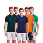 Flyita Custom Short Sleeve Plain Polo Shirts Quick Drying for sale