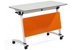 China Ebunge Sliding Office Desks Training Table Foldable Conference Tables supplier