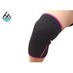 Waterproof Custom Neoprene Knee Sleeve With Protective Belt Digital Printing for sale