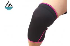 China Waterproof Custom Neoprene Knee Sleeve With Protective Belt Digital Printing supplier