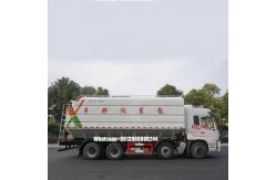China White 46000 Liters Bulk-fodder  Bulk-materials Semitrailer   Bulk Cement Tanks supplier