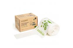 China ASTMD6400 Certified Compostable Bin Liners Bags For Garbage 8L 10L 15L supplier