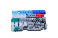 China ODM Laser Etching Silicone Rubber USB Numeric Keyboard supplier