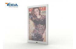 China Square Tablet Smart Mirror , Built In Speaker Touch Screen Bathroom Mirror supplier