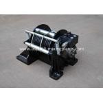 1000KG Cranes Hydraulic Hoist Winch With Grooved Drum for sale