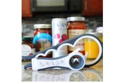China 5 In 1 Multi Function Can Bottle Opener Kit With Silicone Handle supplier