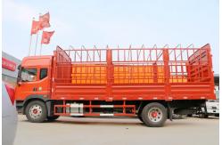 China Medium Fence Transport Cargo Truck Left Drive 6 Cyl Diesel Truck supplier
