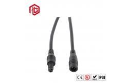 China Bett M6 Mini Waterproof Connector IP65 Male Female For Bike / Light supplier