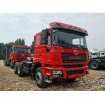 25 - 60 Tons 6x4 F3000 Shacman Tractor Truck Air / Hydraulic Braking System for sale