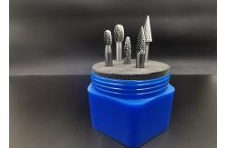 China F Shape YG6 Tungsten Carbide End Mill For Mold Grinder supplier