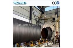 China Three Layer FBE 3PE Steel Epoxy Pipe Lining Machine Coating Painting Line supplier