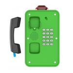Green Industrial Weatherproof Telephone , Tunnel /  Marine Waterproof Intercom for sale