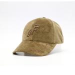 Custom Color Embroidered Curved Baseball Caps Cotton Material for sale