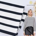 Twill Cotton French Terry Fabric Sweatshirt Weft Knitting Material 40S for sale