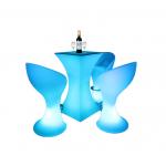 Recyclable Roto Molded Furniture LED Bar And Living Ambiance Furniture Eco Friendly for sale