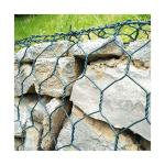 Green Pvc Coated 2.7mm Gabion Box For River Flood Control Reinforcement for sale