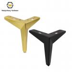 Diamond-Shaped Three-Pronged Sofa TV Cabinet Coffee Table Bed Feet in Thickened Metal for Supporting Furniture Legs for sale