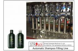 China Industrial Automatic Shampoo Bottle Filling Line 250 - 2500ml Filling Volume supplier