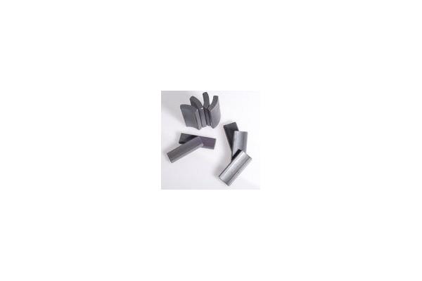 Customized Arc Tile Y40 Ferrite Magnet For Autumobile Charcoal Gray