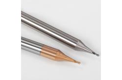 China Micro Diameter Ball End CNC Milling Cutter Nano Coated CNC Milling Cutting Tools supplier