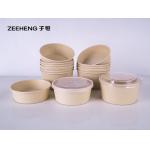 Bamboo Pulp Salad Takeaway Bowls 750ml For Restaurant for sale