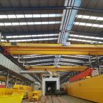 Customized Design Electric Trolley Overhead Bridge Crane With Double Girder for sale