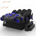 VR Amusement Park Games 9D Virtual Reality 6 Seats VR Cinema Simulator