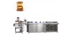 China Nut Dates Chocolate Coating Line With Customized Cooling Tunnel supplier
