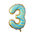 Birthday Party 32 Inch Foil Number Balloons