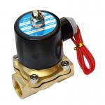 Electronic Brass Solenoid Valve 0.23 ~ 48 CV Medium Pressure For Gas Heater Burner for sale