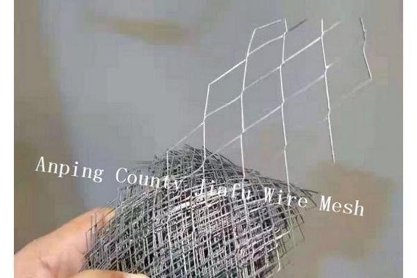 6.5cm Width Brick Wall Mesh 280g/M2 Galvanized Anti Cracking
