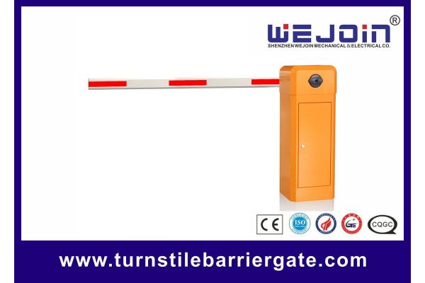Remote control automatic parking barrier gate with straight boom for parking system