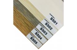 China 100% Polyester Custom Zebra Roller Shades Blinds Fabric Semi Blackout supplier