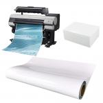 90gsm Inkjet Printing Sticker Glossy Coating Front Paper For Label Material for sale