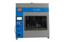 China 7 Inch Touch Screen Flammability Tester  PLC Glow Wire Test Equipment IEC60695 supplier