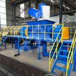 Waste Plastic Barrel Shredder 55kw Big Plastic Lumps Shredder Machine for sale