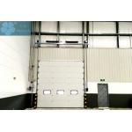 Sectional AC110V 0.376mm Steel Industrial Roll Up Doors for sale