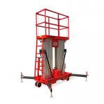 9m 250kg Electric Mast Boom Lift Blue Mast Vertical Lift Lightweight