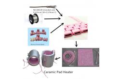 China Multi Stranded Nichrome Wire For Ceramic Pad Heater 19 Strands ROHS Approval supplier