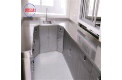 China Bolt Connection Stainless Steel Lab Bench Designed with As Drawing Number of Drawers supplier