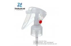 China Custom Nozzle Plastic Mini Trigger Sprayer With Lock Mist Spray Trigger supplier