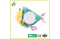 China BSCI Plush Books For Babies 23.5x35cm Fish Shape With Mirror supplier