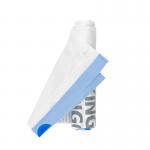 50L Drawstring Garbage Bags Biodegradable Custom Thickness For Office Dustbin for sale