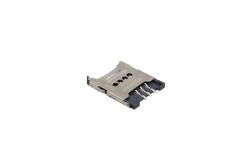China LCP Plastic SIM Card Socket Connector supplier