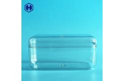China Durable 67mm Height PET Packaging Box Home Reusable Plastic Cookie Boxes supplier